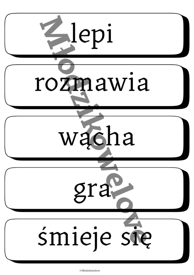 Co robi lisek? Wprowadzamy czasowniki
