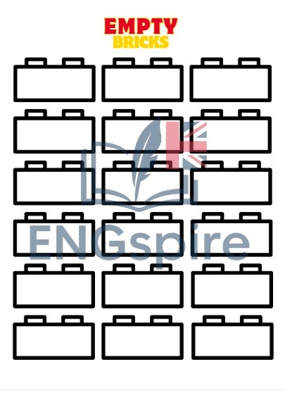 LEGO Grammar Fun – Present Simple, to be i can w formie gry