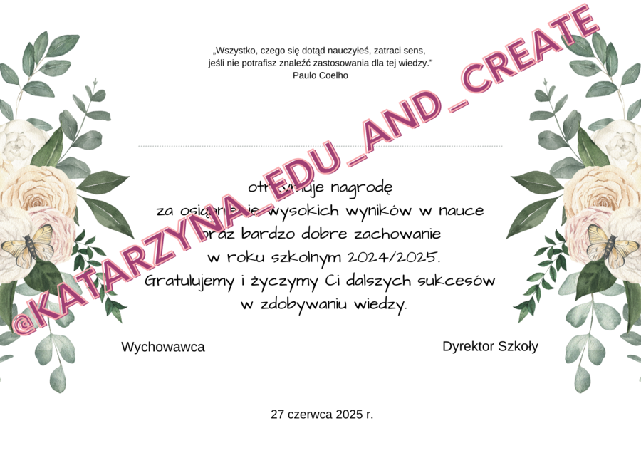 Wkładka do książki 1