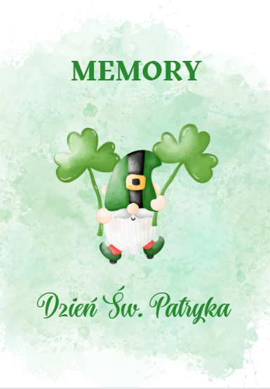 MEMORY DZIEŃ ŚWIĘTEGO PATRYKA Saint Patrick's Day