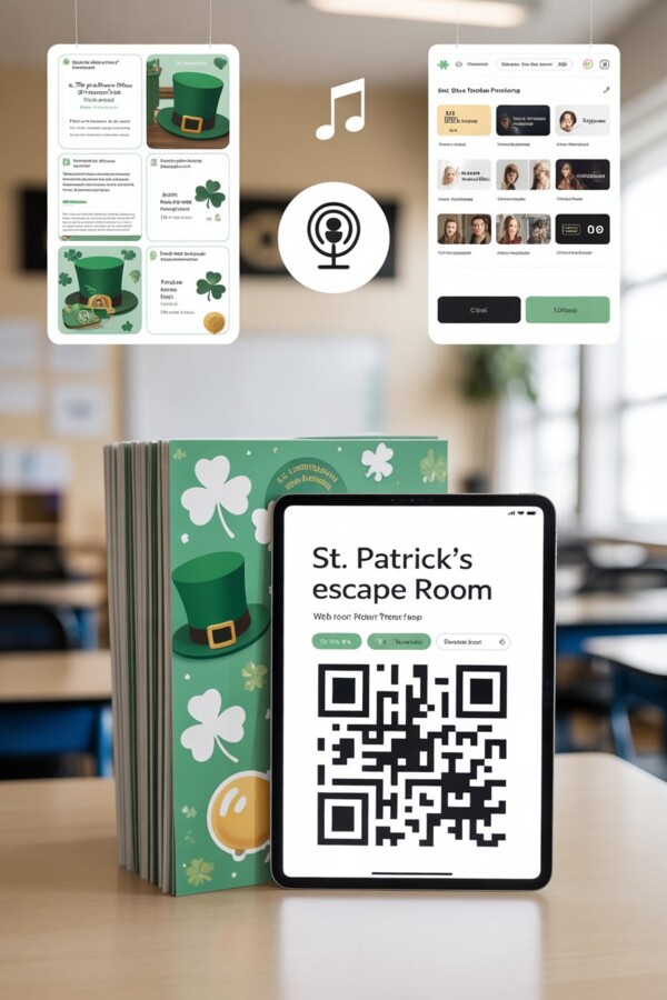 A1-A2 St. Patrick's Day - karta pracy (2026)