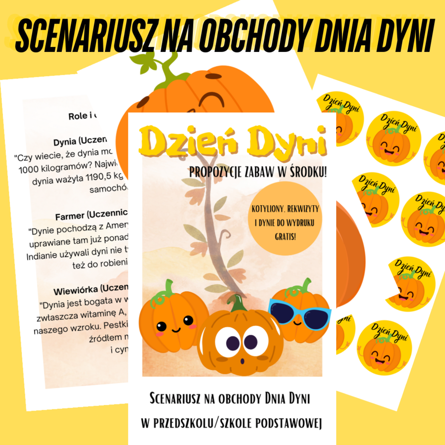 Scenariusz na obchody Dnia Dyni