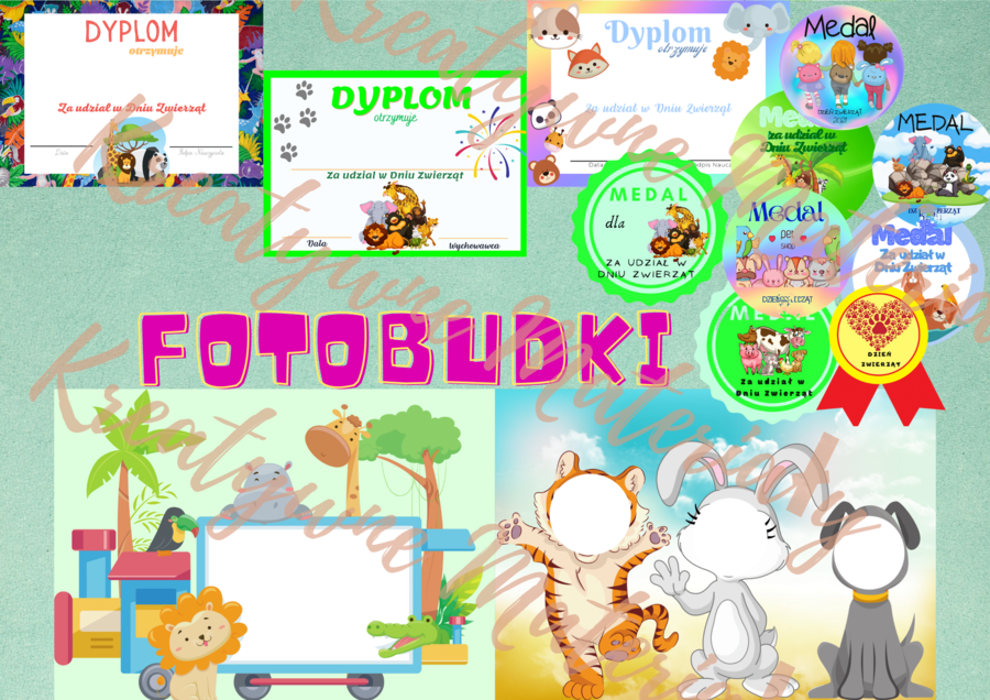 Dzień Zwierząt (scenariusz zajęć + materiały)