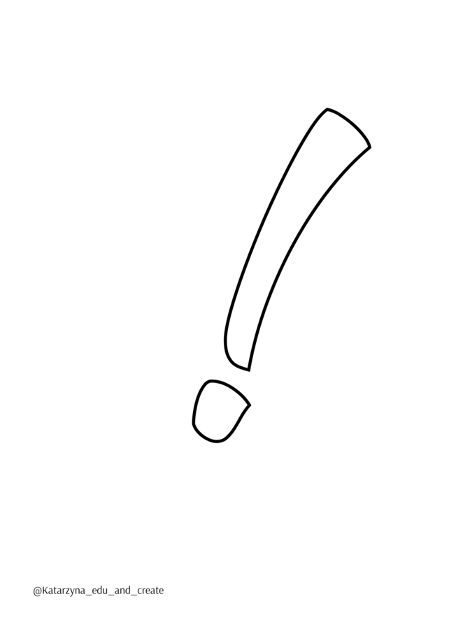 Szablon liter – kaushan – wielkie