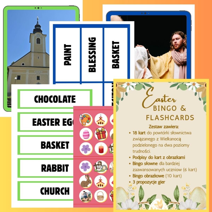 Easter English Pack: Flashcards, Bingo & Speaking Games (Grades 4–8)