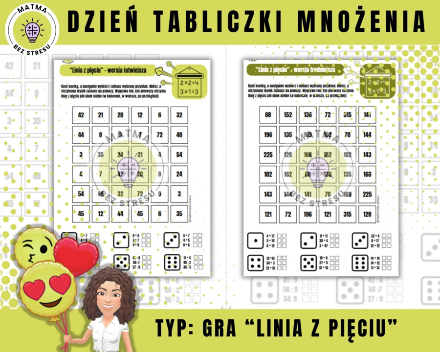 Dzień tabliczki mnożenia / tabliczka mnożenia
