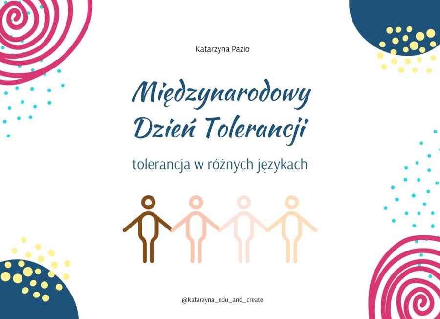 tolerancja w różnych językach - plakaty