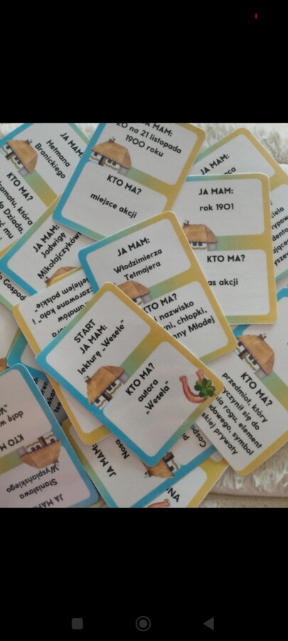 "Wesele" - gra z serii "Ja mam... kto ma?"