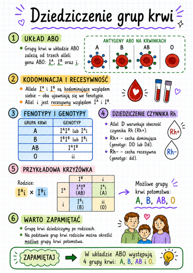 Notatki, które uczą – Biologia, klasa 8
