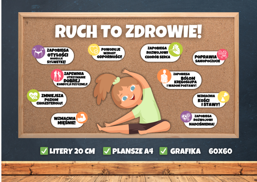 Gazetka szkolna - RUCH TO ZDROWIE!
