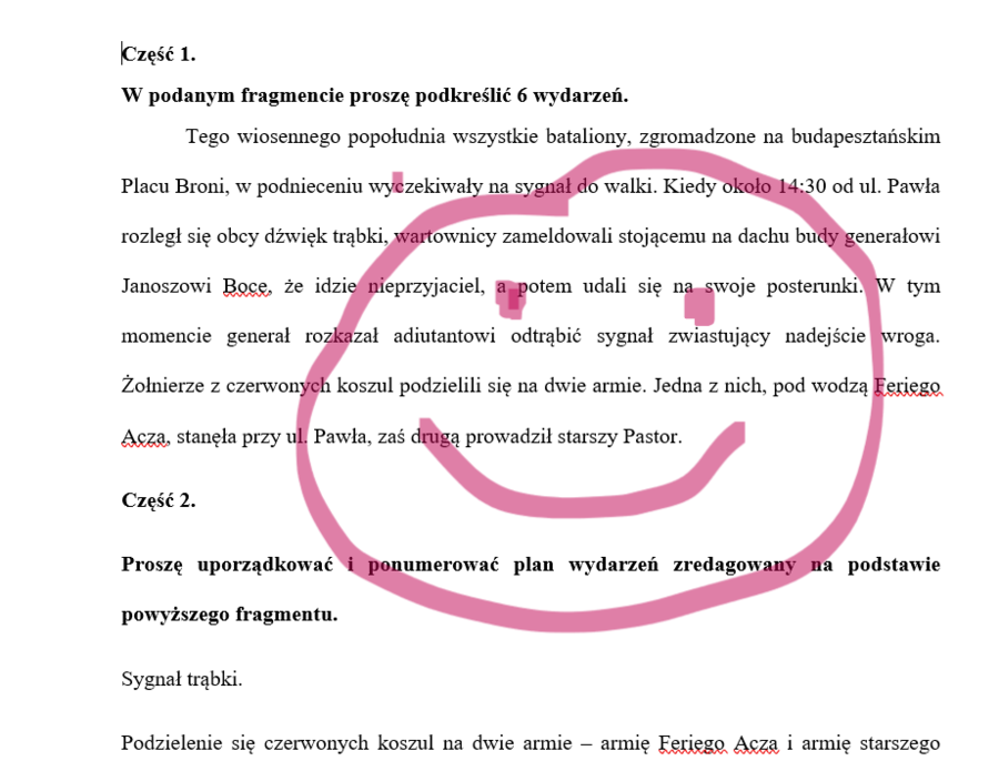 "Chłopcy z Placu Broni" - plan wydarzeń w kilku odsłonach