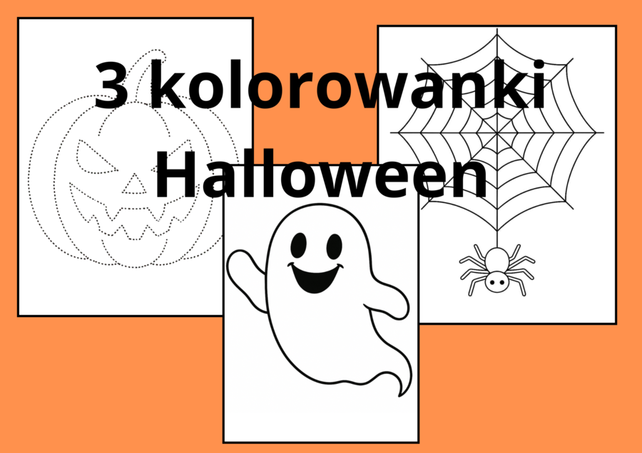 Kolorowanki na Halloween