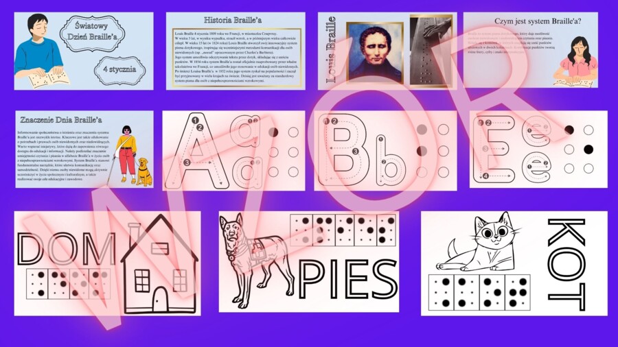 Światowy Dzień Braille’a - Materiały edukacyjne