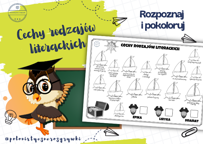 Cechy rodzajów literackich