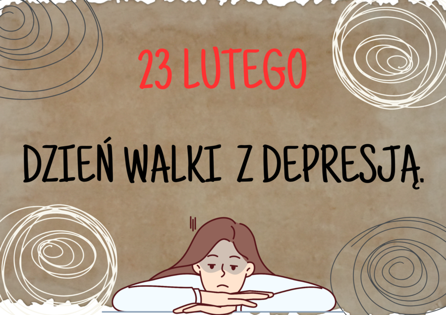 Dzień Walki z Depresją - gazetka ścienna.