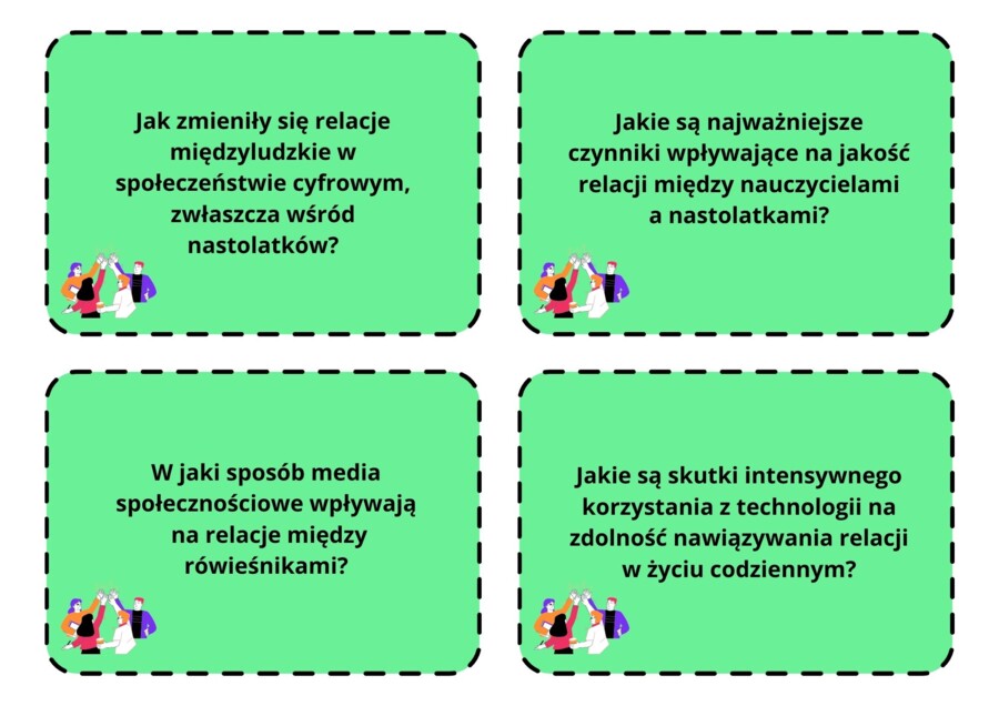 ZaPytaki dla nastolatków. Godzina wychowawcza. Rewalidacja. TUS.