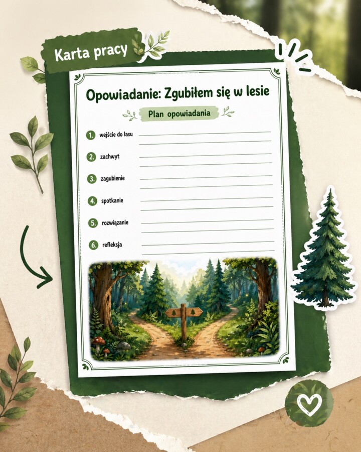 Opowiadanie: Zgubiłem się w lesie