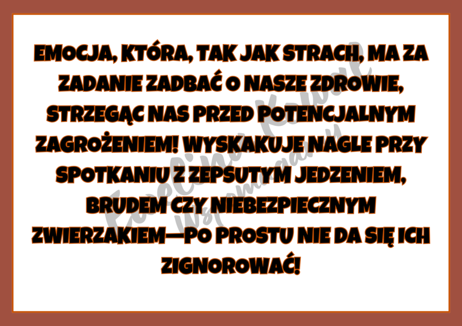 Emocje wokół nas - gazetka tematyczna
