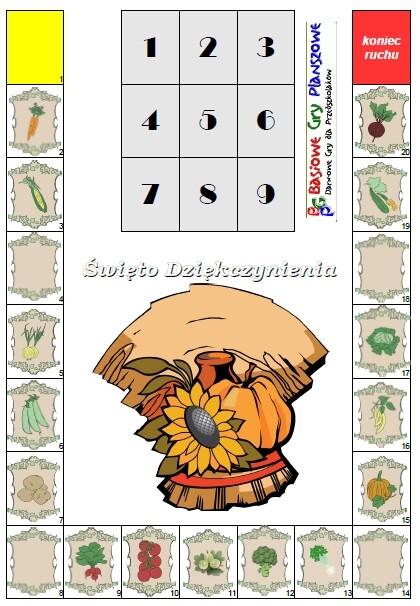 Święto Dziękczynienia – Gra planszowa