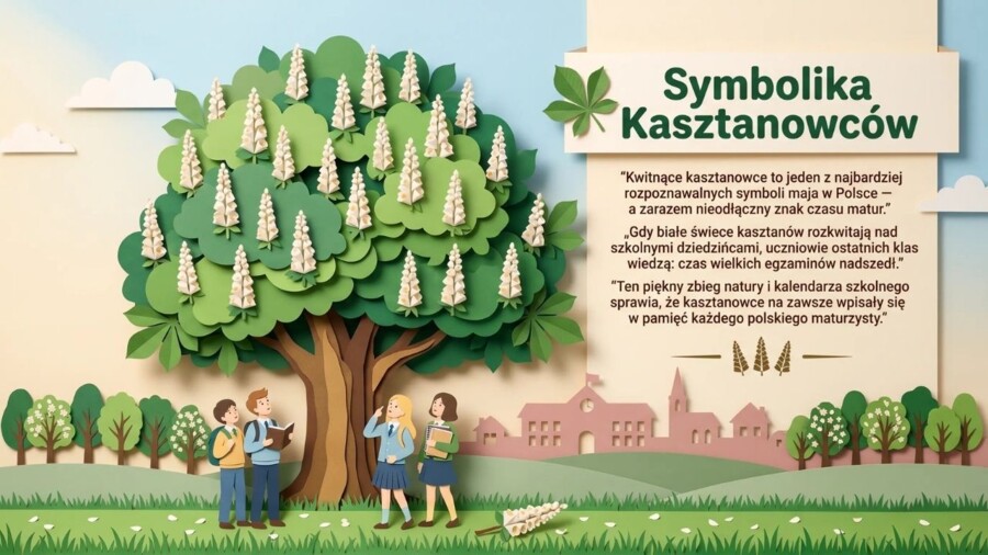 Maj - święta, tradycje i przyroda. Prezentacja edukacyjna / gazetka szkolna