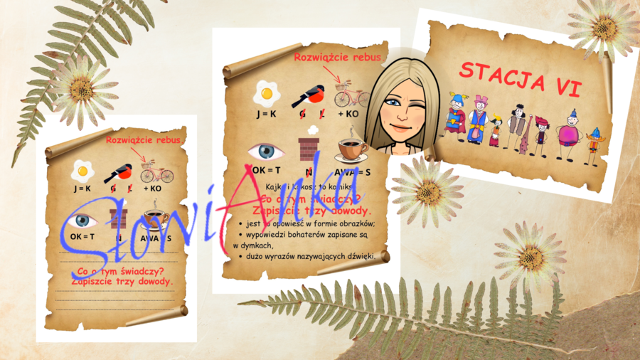 "Kajko i Kokosz. Szkoła latania" - STACJE ZADANIOWE