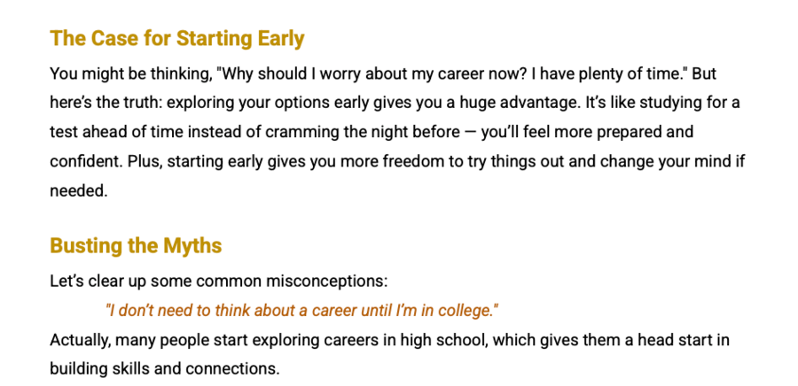 FUTURE TEEN: Career Exploration Mini-Guide. E-book dla nastolatków