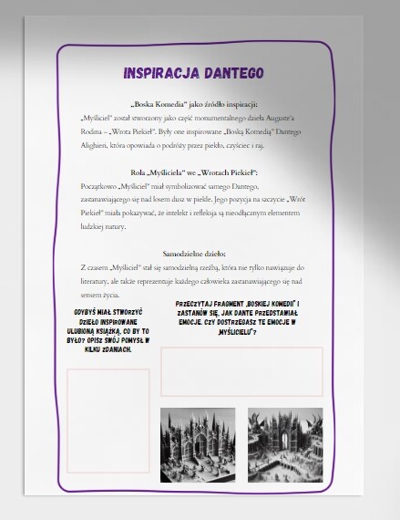 Auguste Rodin, Myśliciel (Jak wygląda? Co symbolizuje? Inspiracja Dantego. Zostań myślicielem)