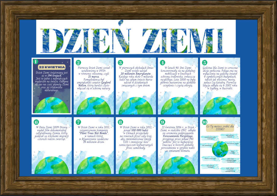 Gazetka na Dzień Ziemi