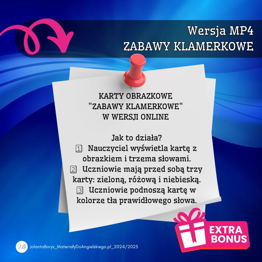 Shine On! 1 Unit 6 – Animals - ZABAWY KLAMERKOWE (wersja do druku + prezentacja mp4)