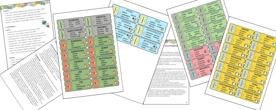 Powiedz to słowo! Umiejętności społeczne. Gra edukacyjna dla młodzieży