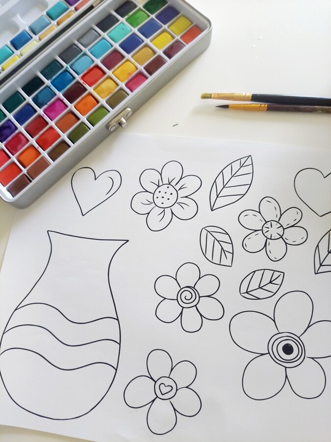 SZABLONY NA KARTKI Z OKAZJI DNIA MATKI - DZIEŃ MATKI