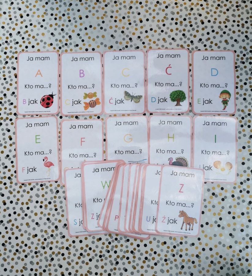 Ja mam, kto ma ? - alfabet