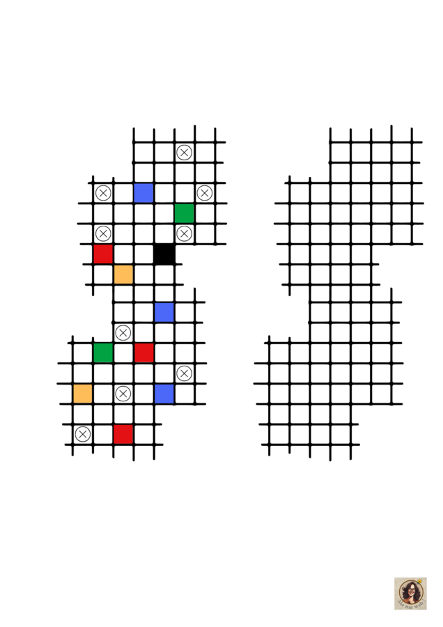 Nie zgub wzoru-ćwiczenia rozwijające percepcję wzrokową, koncentrację oraz orientację przestrzenną,