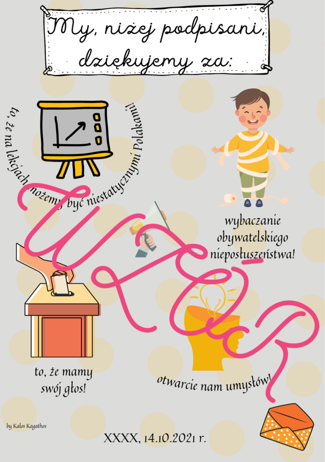 Kartka dla nauczyciela, Dzień Edukacji Narodowej, DEN, KEN, zakończenie roku