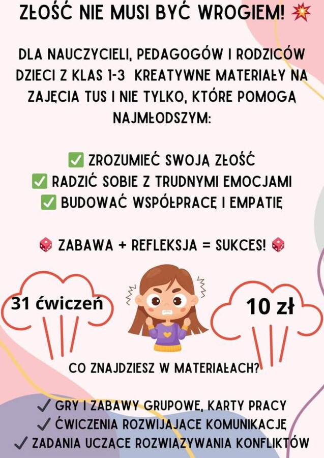 Złość nie musi być wrogiem 1-3