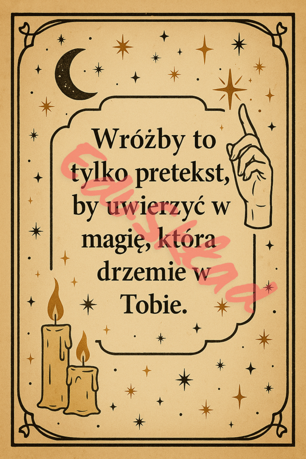 🪄 Andrzejkowa Strefa Wróżb – zestaw plakatów i wróżb dla szkoły