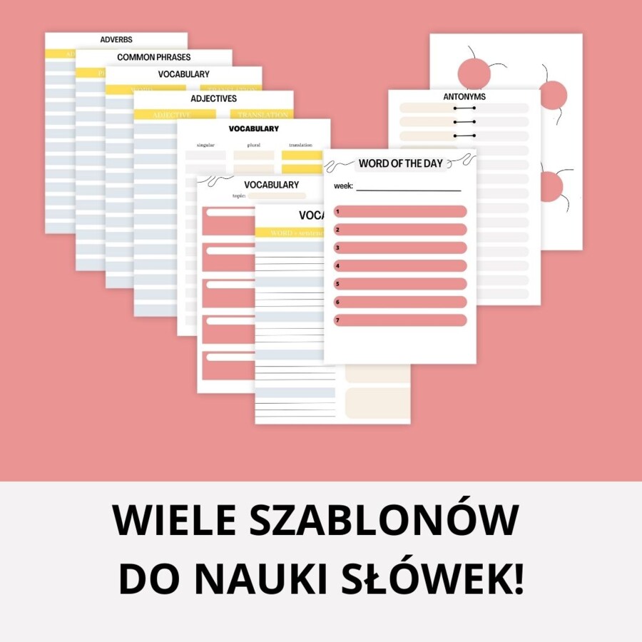 PLANER JĘZYKOWY, NAUKA JĘZYKA, MATURA, EGZAMIN ÓSMOKLASISTY, ORGANIZACJA CZASU