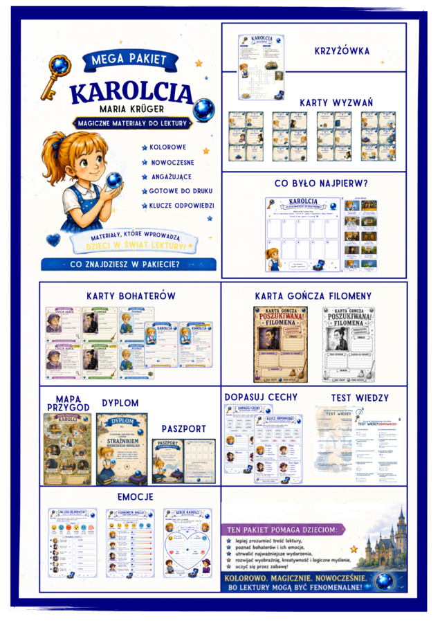 MEGA PAKIET – „Karolcia” Marii Krüger