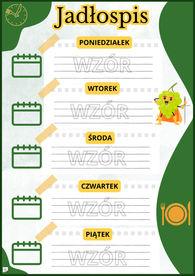 Zdrowo jemy więc rośniemy - gazetka profilaktyczna.
