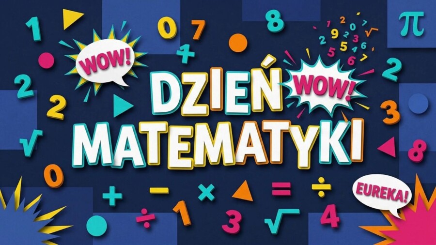 Dzień Matematyki - gazetka szkolna / prezentacja, 20 plansz