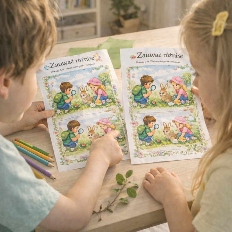 Marzec budzi świat. Karty pracy o zjawiskach wiosennych