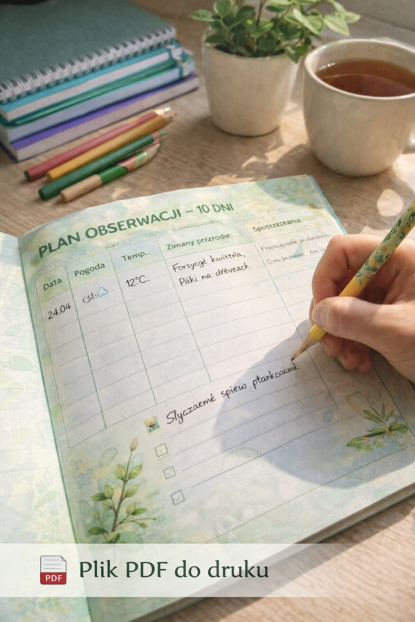 Projekt badawczy „Pierwsze oznaki wiosny”