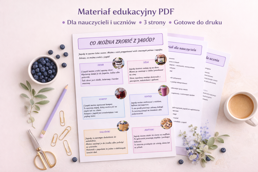 Co można zrobić z jagód? [Infografika]