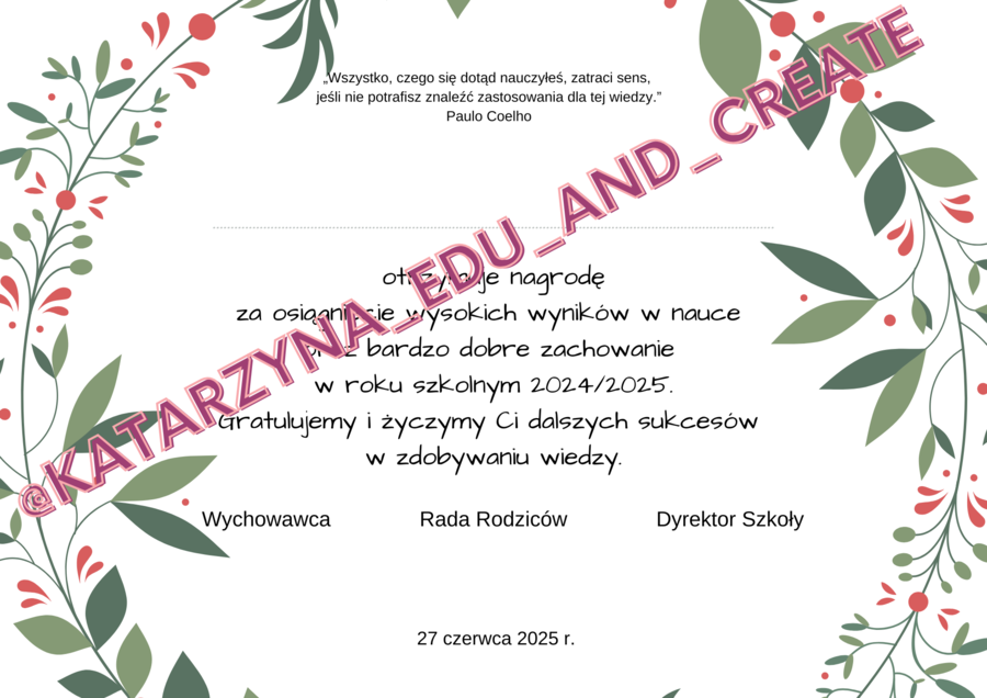 Wkładka do książki 4