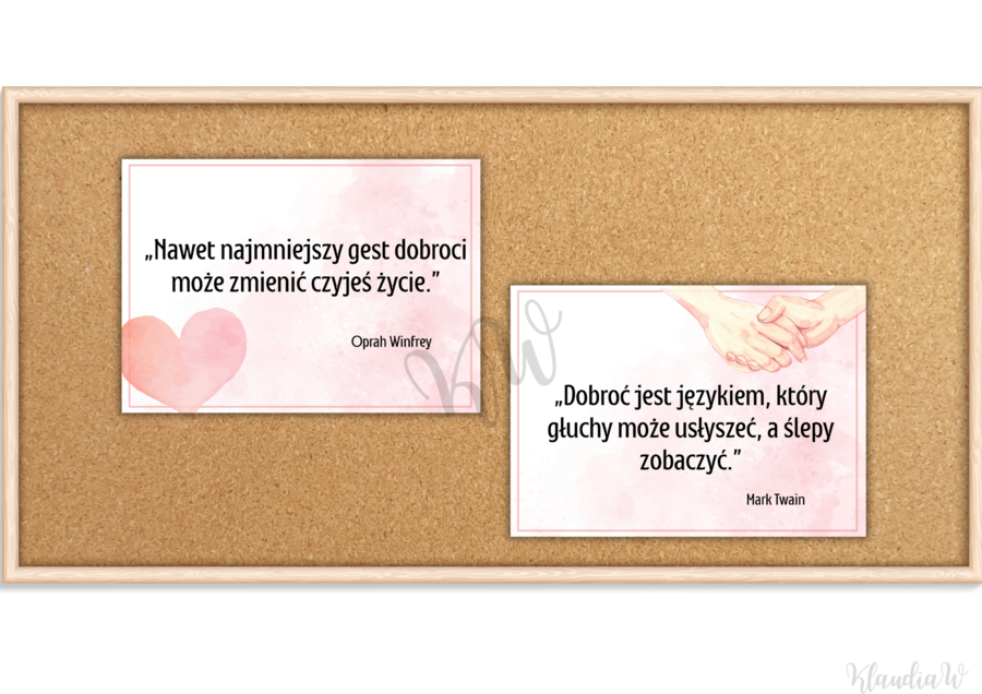 Cytaty na Dzień Życzliwości - gazetka szkolna