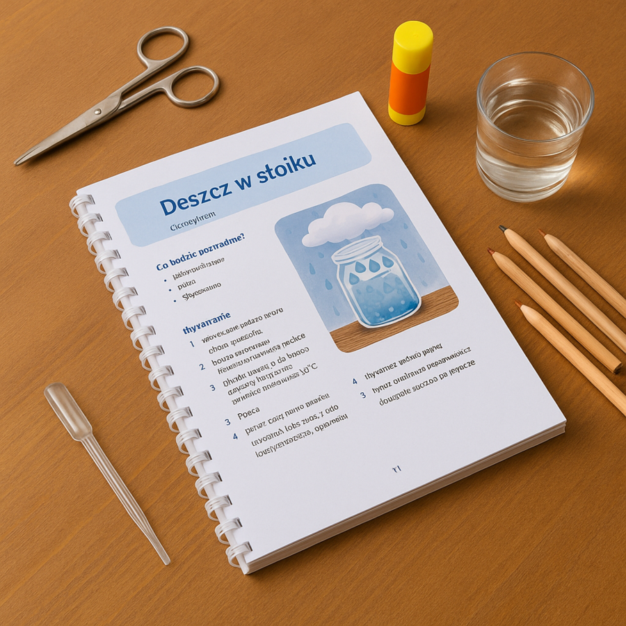 „Deszczowe opowieści” – książka ilustrowana dla dzieci