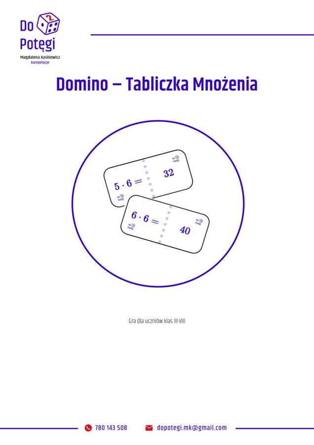 Pakiet 4 gier – Tabliczka mnożenia