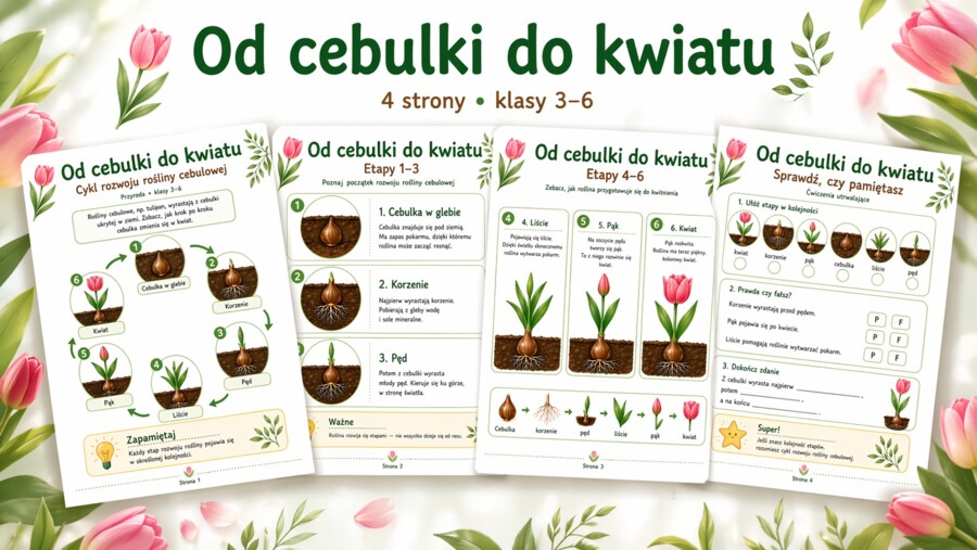 Od cebulki do kwiatu