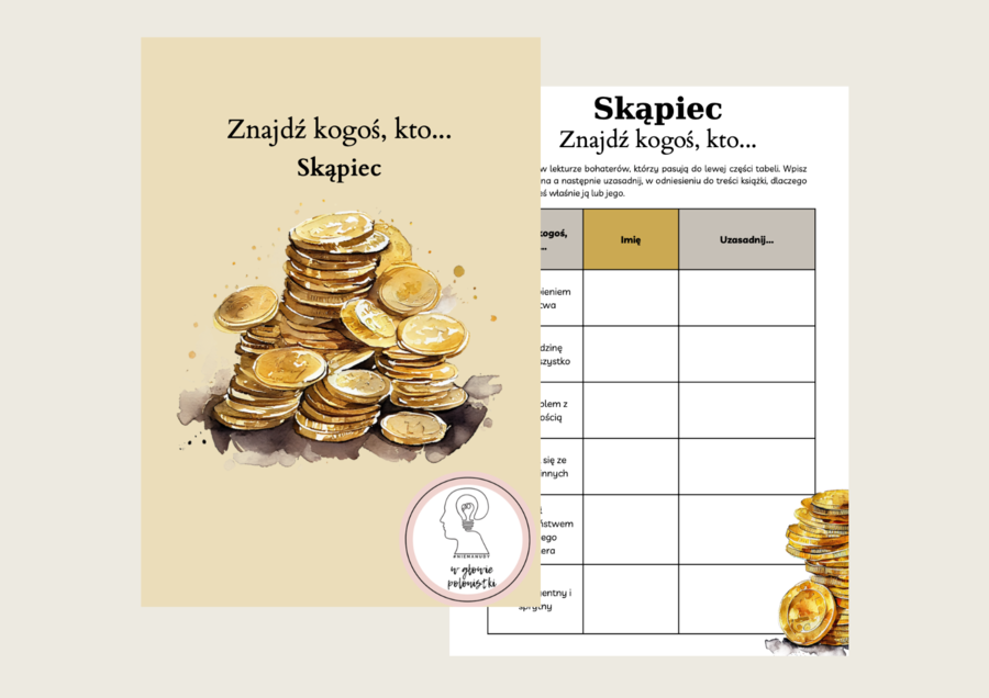 Znajdź kogoś, kto... Skąpiec