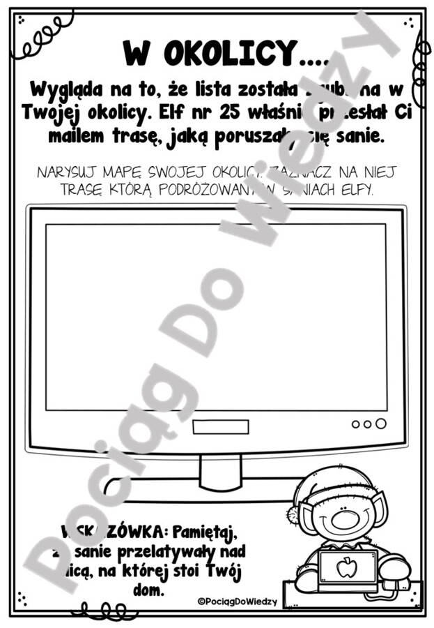 Pomocy! Lista Grzecznych Dzieci zaginęła - praca metodą projektu